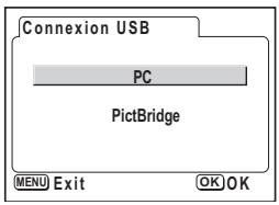 PENTAX OPTIO S60 - Changement du mode de connexion USB - 1