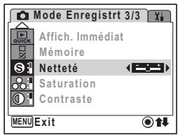 PENTAX OPTIO W10 - Réglage de la netteté (Netteté) - 2