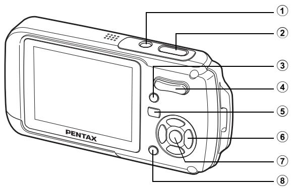 PENTAX OPTIO W10 - Suppression de l'image affichée - 2