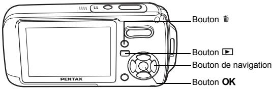 PENTAX OPTIO W10 - Lecture de l'image précédente ou suivante - 1