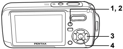 PENTAX OPTIO W10 - Suppression des images et des fichiers son sélectionnés (à partir de l'affichage neuf images) - 4
