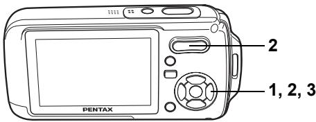PENTAX OPTIO W10 - Appuyez sur le bouton OK - 2