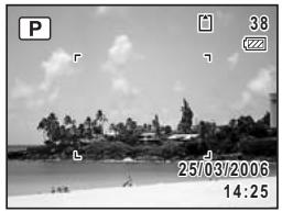 PENTAX OPTIO W10 - Choix des réglages optimaux par l'appareil lui-même (mode programme) - 1
