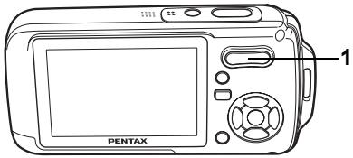 PENTAX OPTIO W10 - Appuyez sur le déclencheur à fond. - 2