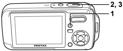 PENTAX OPTIO W10 - Choix des réglages optimaux par l'appareil lui-même (mode programme) - 2