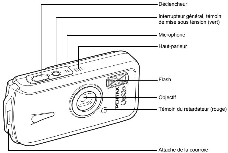 PENTAX OPTIO W10 - Descriptif de l'appareil - 1