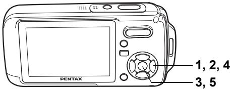 PENTAX OPTIO W10 - Suppression de toutes les images - 3
