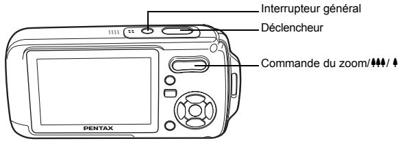 PENTAX OPTIO W10 - Prise de vue images fixes - 1