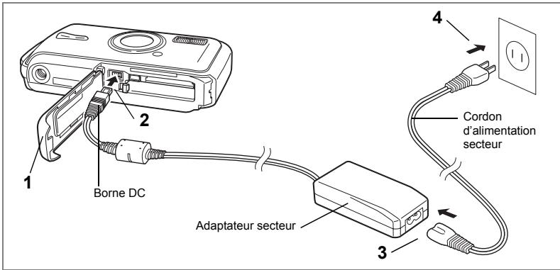 PENTAX OPTIO W10 - Charge de la batterie à l'étranger - 16