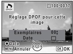 PENTAX OPTIO W10 - Appuyez sur le bouton OK. - 1
