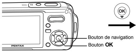 PENTAX OPTIO W10 - Utilisation d'un nouveau cadre - 2