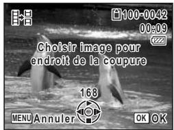PENTAX OPTIO W10 - Division d'une séquence vidéo - 1