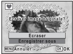 Ecraser Image originale? Ecraser Enregistrer sous MENU Annuler OK OK