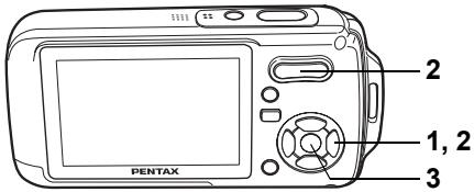 PENTAX OPTIO W10 - Affichage calendaire - 3
