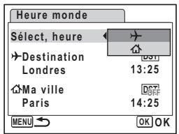PENTAX OPTIO W10 - Appuyez deux fois sur le bouton MENU. - 2