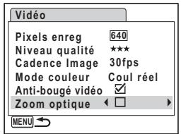 PENTAX OPTIO W10 - Réglage du zoom optique - 1