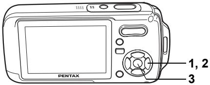 PENTAX OPTIO W10 - Menu [Mode Enregistrer] - 1