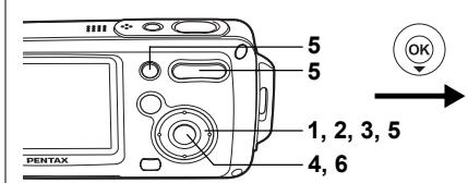 PENTAX OPTIO WP - Modification de la taille et de la qualité d'image (Redéfinir) - 4