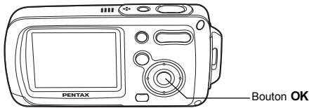 PENTAX OPTIO WP - Réinitialisation des réglages par défaut (Réinitialisation) - 3