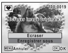 PENTAX OPTIO WP - Ajout d'un cadre créatif (Compos. Cadre créa.) - 2