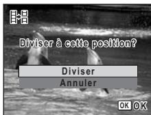 PENTAX OPTIO WP - Division d'une séquence vidéo - 2