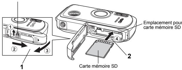 PENTAX OPTIO WP - Utilisation de l'adaptateur secteur - 2