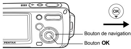 PENTAX OPTIO WP - Sauvegarde de l'image d'une séquence vidéo comme image fixe - 2