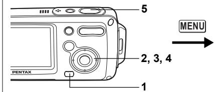 PENTAX OPTIO WP - Sélection du niveau de qualité - 3