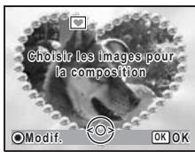 PENTAX OPTIO WP - Ajout d'un cadre créatif (Compos. Cadre créa.) - 1