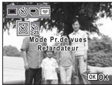 PENTAX OPTIO WP - Utilisation du retardateur - 1