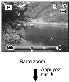 PENTAX OPTIO WP - Appuyez sur la commande du zoom/♠/♠ en mode 📄. - 1
