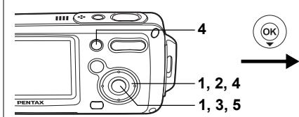 PENTAX OPTIO WP - Appuyez sur le bouton OK - 5