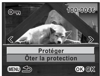 PENTAX K-M - Protection d'une image - 3