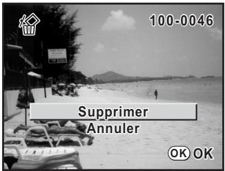 PENTAX K-M - Suppression d/images - 3
