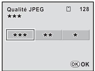 PENTAX K-M - Appuyez sur le bouton OK. - 2