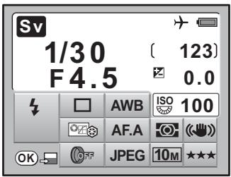 PENTAX K-M - Utilisation du mode Sv (priorité sensibilité) - 3