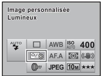 PENTAX K-M - Utilisez le bouton de navigation ( ) pour selectionner une image personalisée puis appuyez sur le bouton OK. - 1