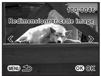 PENTAX K-M - Utilisez le bouton de navigation (▶) pour sélectionner une image puis appuyez sur le bouton OK. - 1