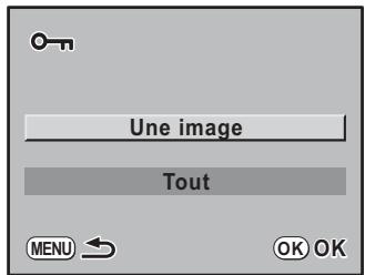 PENTAX K-M - Protection d'une image - 2