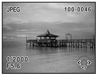 PENTAX K20D - Appuyez sur le bouton ▶. - 1
