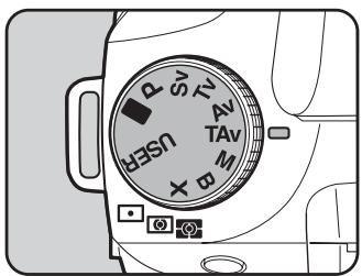 PENTAX K20D - Utilisation du mode TAv (priorité vitesse et ouverture) - 1