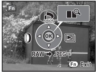 PENTAX K20D - Paramètres de réglage du menu Fn lecture - 1