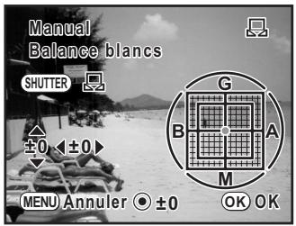 PENTAX K20D - Appuyez sur le bouton OK. - 1