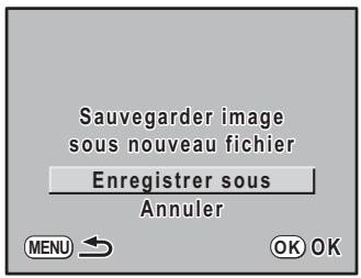 PENTAX K20D - Appuyez sur le bouton OK. - 1
