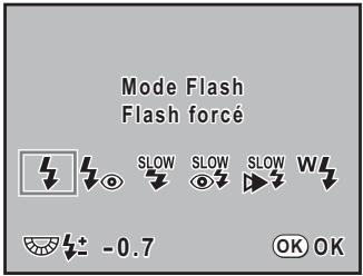 PENTAX K20D - Utilisation du flash - 1