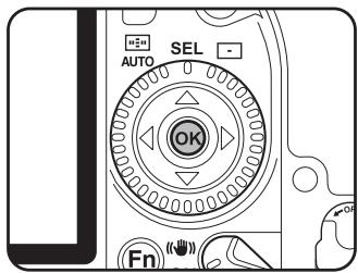 PENTAX K20D - Appuyez sur le bouton OK. - 1