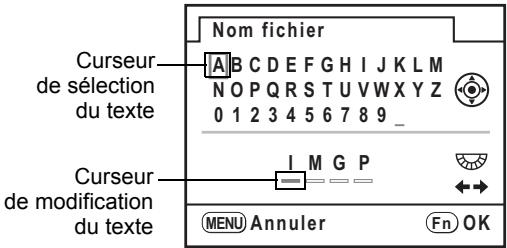 PENTAX K20D - Réglage du nom de fichier - 2