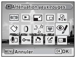 PENTAX OPTIO V20 - Sélection d'un filtre couleur ou du filtre extraction de couleur - 5