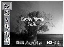 PENTAX OPTIO V20 - Appuyez sur le bouton OK. - 1