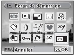 PENTAX OPTIO V20 - Réinitialisation des réglages par défaut (réinitialisation) - 6